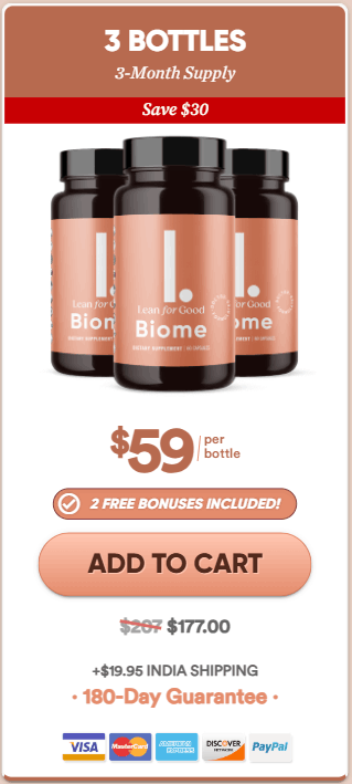 LeanBiome buy now 3 bottles